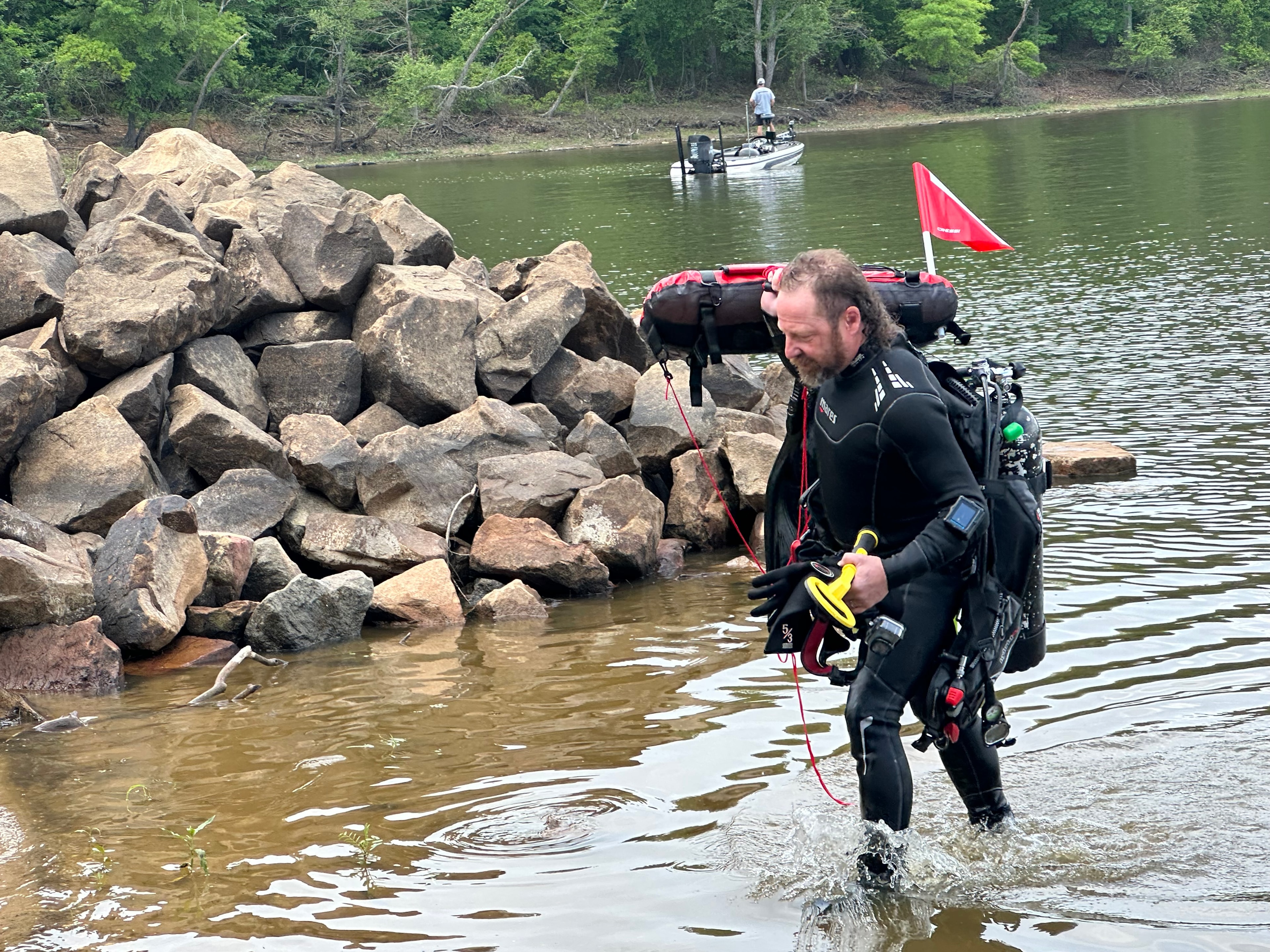 Coming Out Of The Water - Lake O The Pines - Public Boat Launch