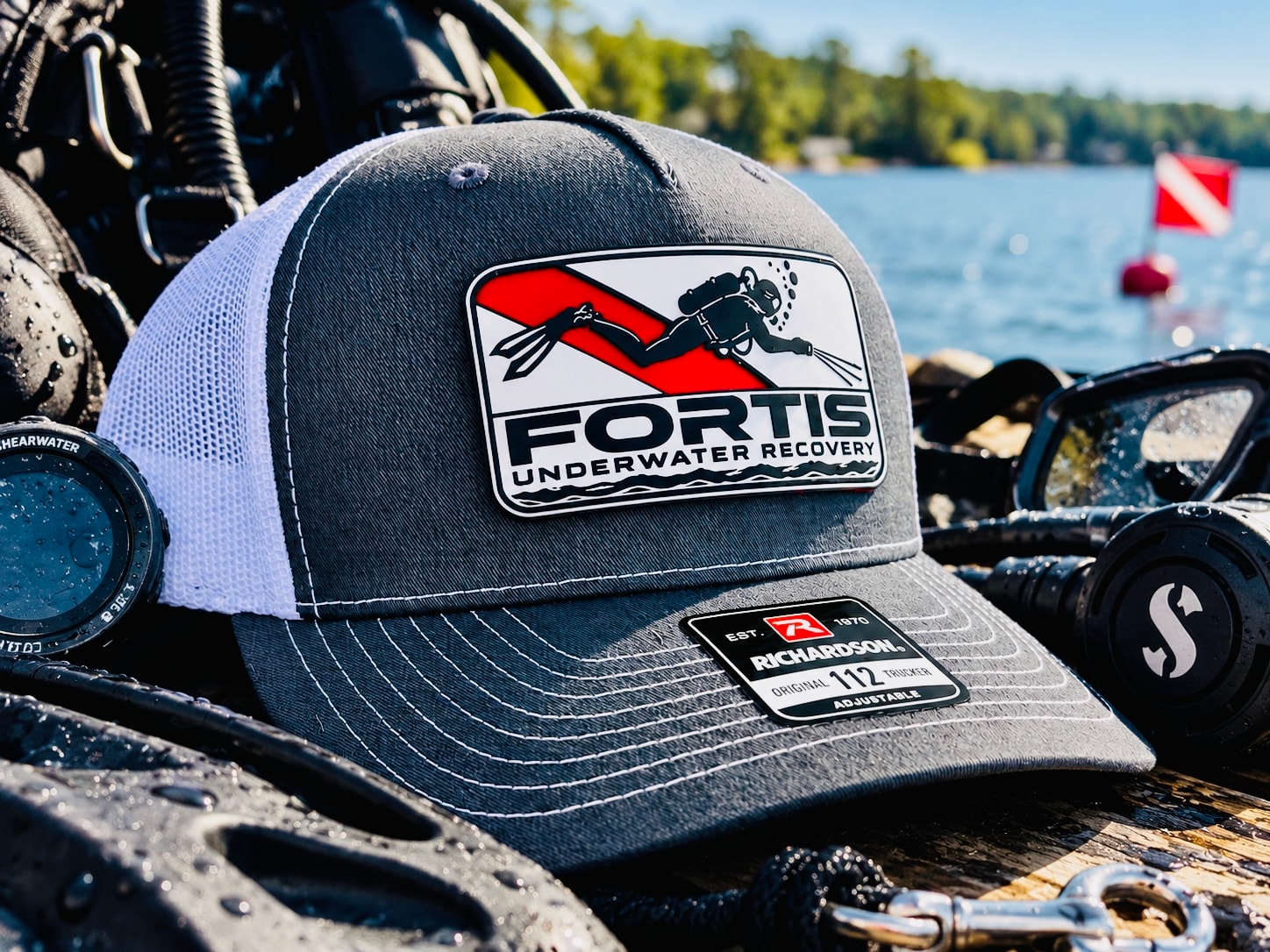 Fortis Snapback — Charcoal